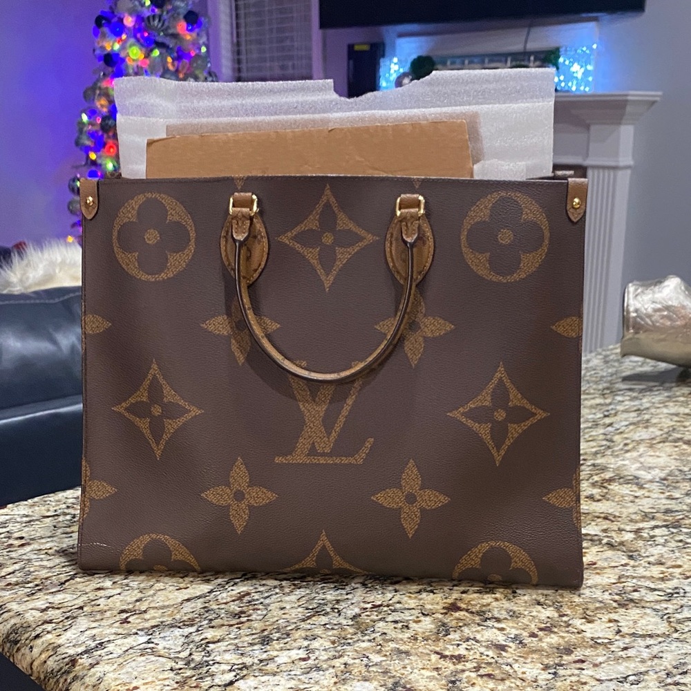 Louis Vuitton Classic Brown Monogram Tote